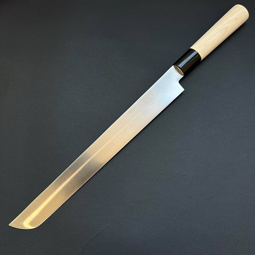 柳刃包丁　ステンレス　270mm　9寸 Amazon | 【先丸柳刃 270mm】プロ用 ステンレス製 和式調理器具